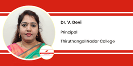 Interview Dr V Devi Principal at Thiruthangal Nadar College Chennai